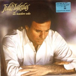 Пластинка Julio Iglesias Un hombre solo